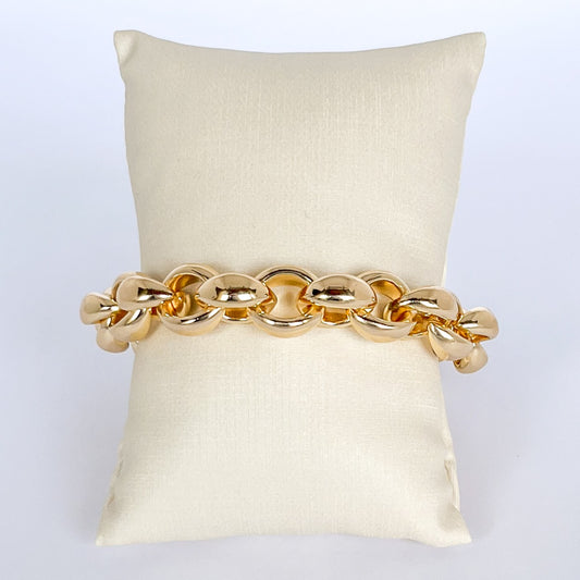 Pulseira corrente grossa