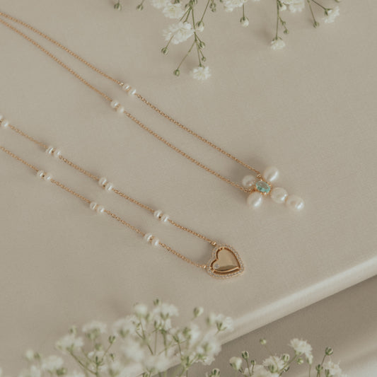 Escapulário pérolas