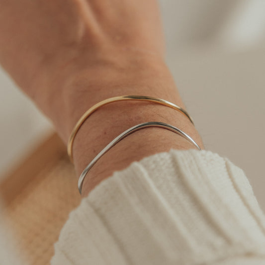 Bracelete Onda Dourado