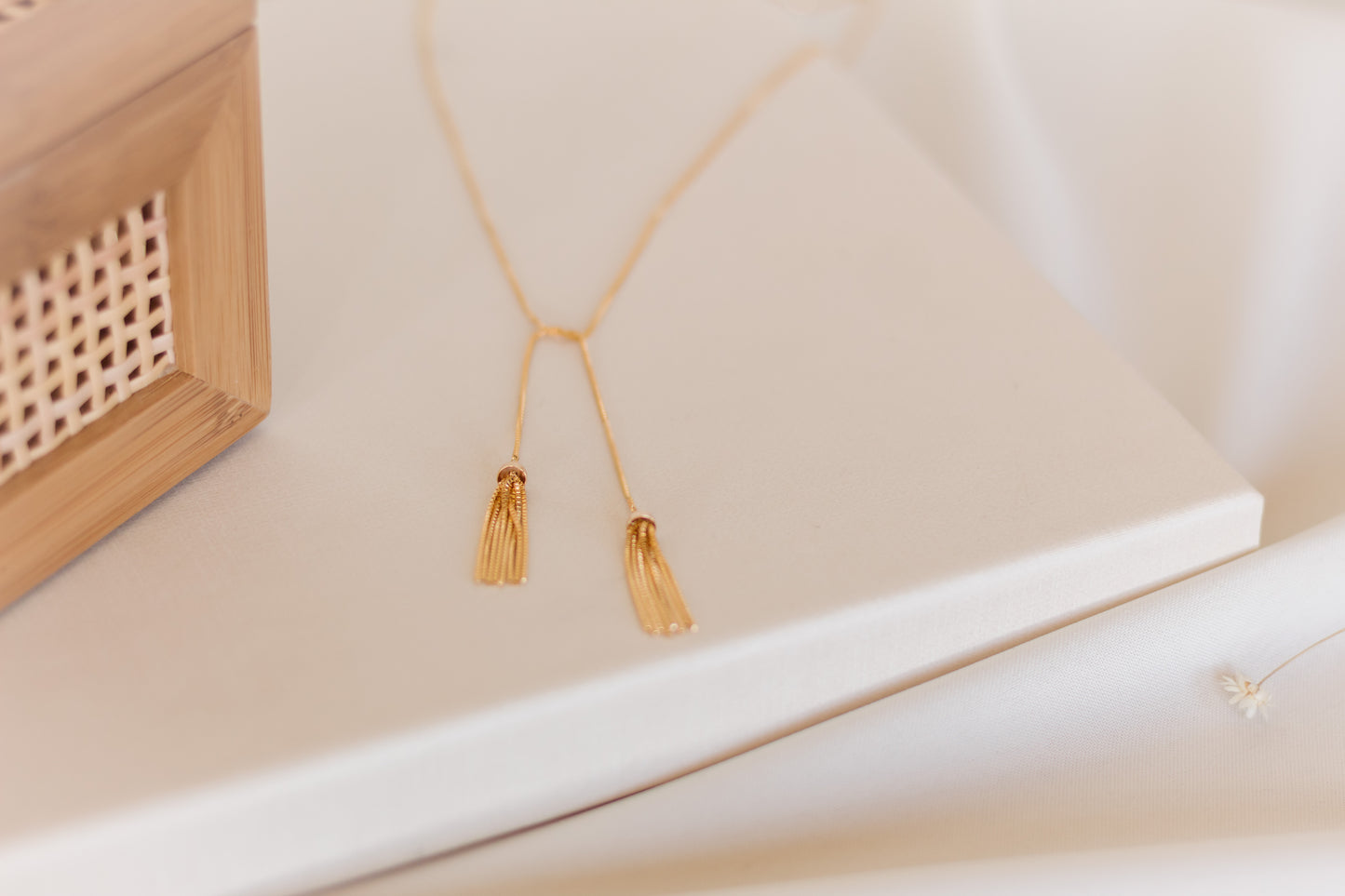 Colar Tassel Dourado